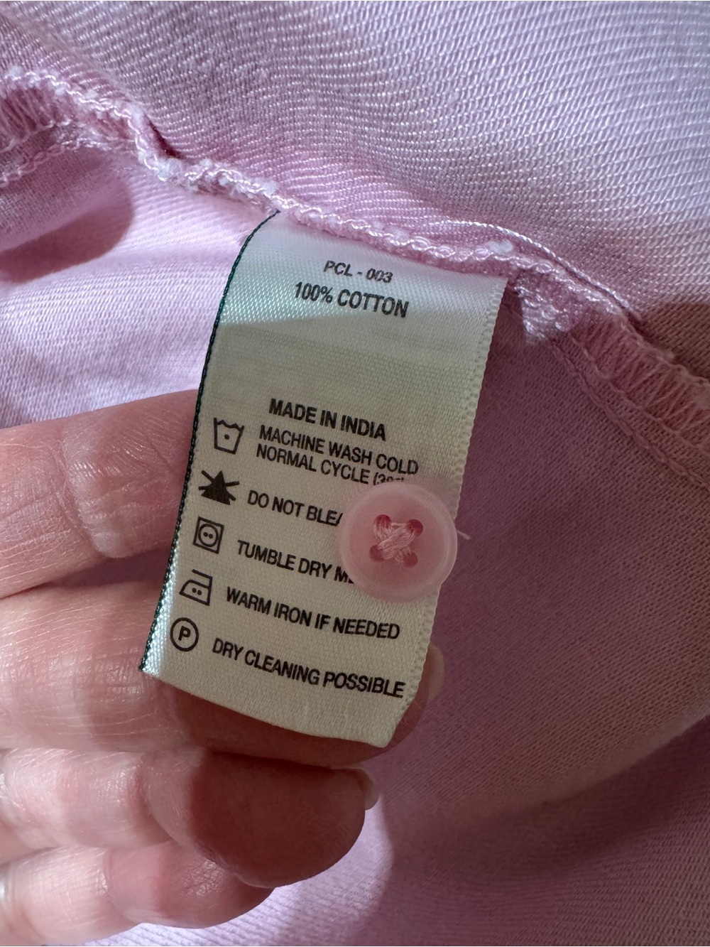 Levi's Light Pink Puff-Sleeve Button-Front Shirt - Picture 9 of 16